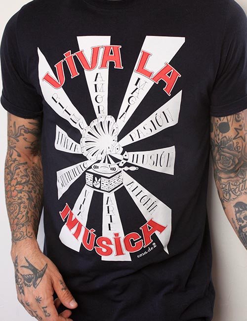 Camiseta “Viva la música”