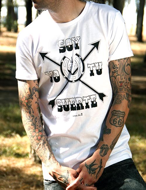 Camiseta unisex “Soy yo tu suerte”