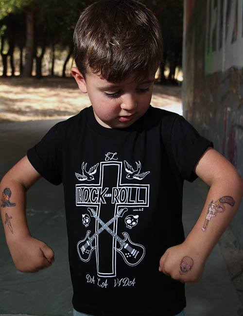Mordrin nacionalismo abrelatas Camiseta para niños “El Rock and Roll da la vida” - Cosa de 2 Madrid