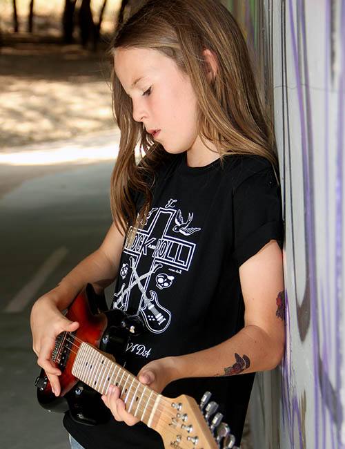 Mordrin nacionalismo abrelatas Camiseta para niños “El Rock and Roll da la vida” - Cosa de 2 Madrid