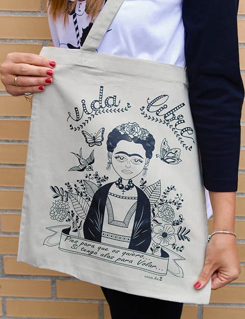 Tote Bag “Vida libre Frida Kalho”