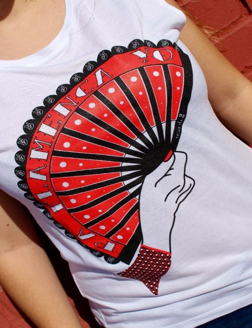 Camiseta de tirantes "Pa Flamenca Yo"